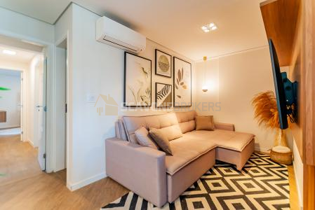 Apartamento para locação no Panamby com 120m² e 3 dormitórios em andar alto - São Paulo SP