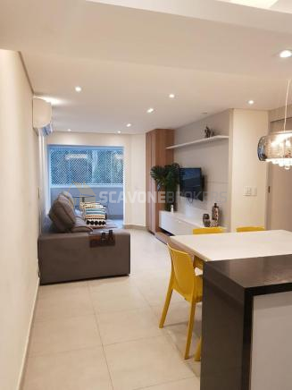 Apartamento para locação mobiliada no Panamby com 92m², 3 dormitórios e duas vagas cobertas - São Paulo SP