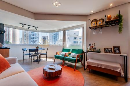 Apartamento para locação no Panamby com 120m² e 3 dormitórios em andar alto - São Paulo SP