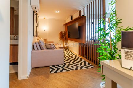 Apartamento para locação no Panamby com 120m² e 3 dormitórios em andar alto - São Paulo SP