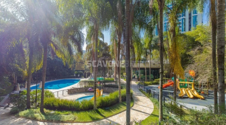 Apartamento para venda com 241m² e 3 suítes em andar alto no Villaggio Panamby - São Paulo SP