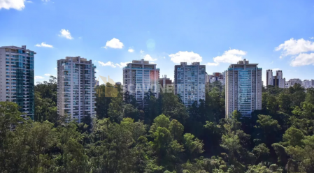 Apartamento para locação no Villaggio Panamby, 152m², 4 dormitórios, linda vista - São Paulo SP