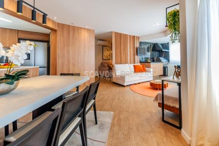 Apartamento para locação no Panamby com 120m² e 3 dormitórios em andar alto - São Paulo SP
