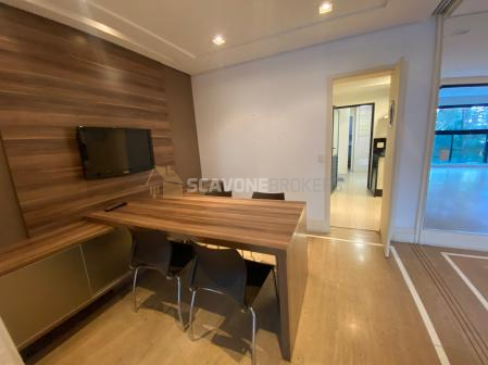 Apartamento para locação com 226m² e 4 suítes no Villaggio Panamby com linda vista
