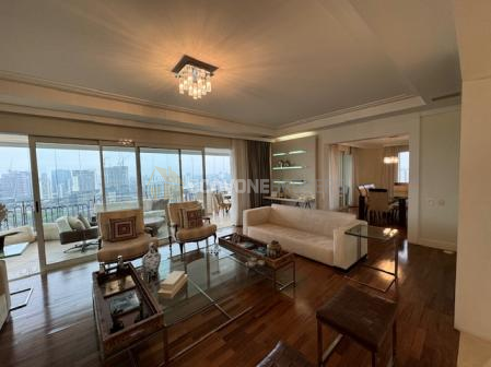 Apartamento para locação com 433m² e 4 suítes em andar alto no Panamby - São Paulo SP