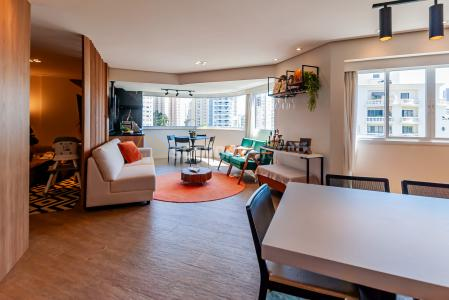 Apartamento para locação no Panamby com 120m² e 3 dormitórios em andar alto - São Paulo SP