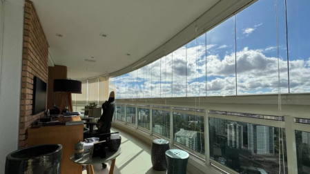 Apartamento para venda no Aquarelle com 263m² e 4 suítes em andar alto - São Paulo SP
