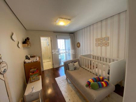 Apartamento no Villaggio Panamby, para locação com 280m², 4 suítes, em andar alto - SP