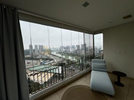 Apartamento para locação com 433m² e 4 suítes em andar alto no Panamby - São Paulo SP