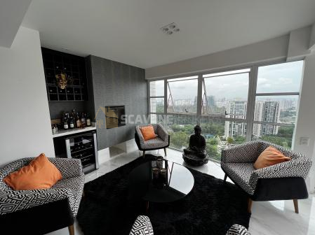 Apartamento no Villaggio Panamby, para locação com 280m², 3 suítes em andar alto, São Paulo - SP