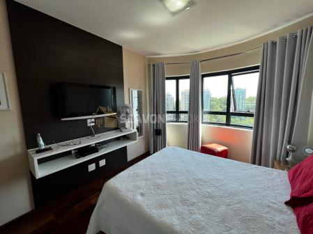Apartamento locação no Villaggio Panamby com 4 suítes sendo 226 m² em andar alto