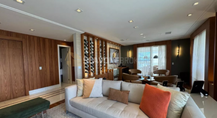 Apartamento para venda no Aquarelle com 263m² e 4 suítes em andar alto - São Paulo SP