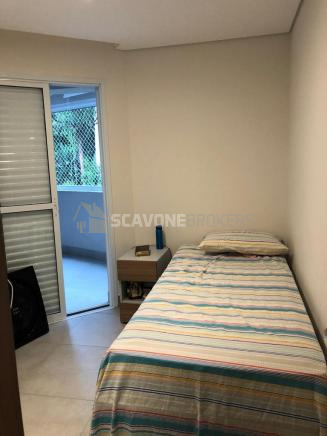 Apartamento para locação mobiliada no Panamby com 92m², 3 dormitórios e duas vagas cobertas - São Paulo SP