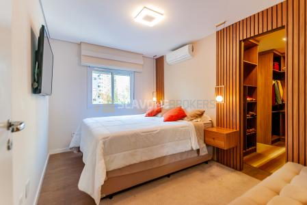 Apartamento para locação no Panamby com 120m² e 3 dormitórios em andar alto - São Paulo SP
