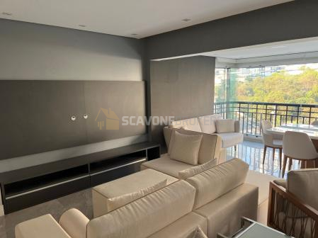 Apartamento para venda ou locação no Condomínio Reservé com 140m², 3 suítes e 3 vagas de garagem totalmente mobiliado