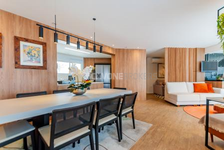 Apartamento para locação no Panamby com 120m² e 3 dormitórios em andar alto - São Paulo SP