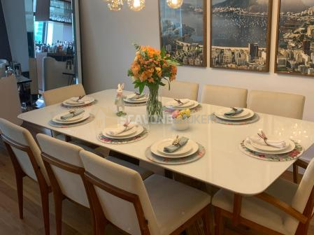 Apartamento para venda ou locação com 241m² e 4 suítes no Villaggio Panamby - São Paulo SP