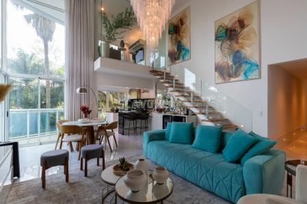 Apartamento para venda no Villaggio Panamby com 211m², 4 suítes com linda vista - São Paulo SP