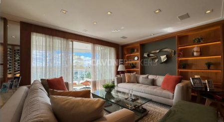 Apartamento para venda no Aquarelle com 263m² e 4 suítes em andar alto - São Paulo SP