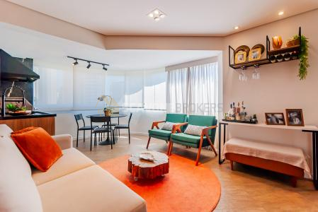 Apartamento para locação no Panamby com 120m² e 3 dormitórios em andar alto - São Paulo SP