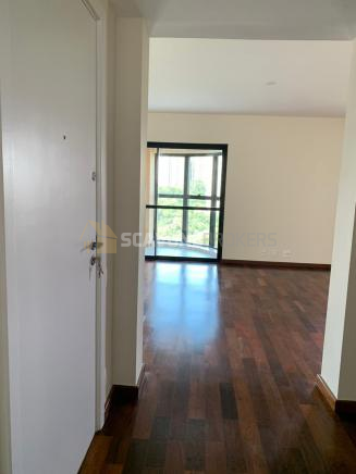 Apartamento para locação no Villaggio Panamby, 160m², com 3 dormitórios e linda vista - São Paulo SP