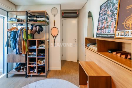 Apartamento para locação no Panamby com 120m² e 3 dormitórios em andar alto - São Paulo SP