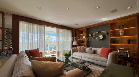 Apartamento para venda no Aquarelle com 263m² e 4 suítes em andar alto - São Paulo SP