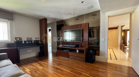 Apartamento para venda no Aquarelle com 263m² e 4 suítes em andar alto - São Paulo SP
