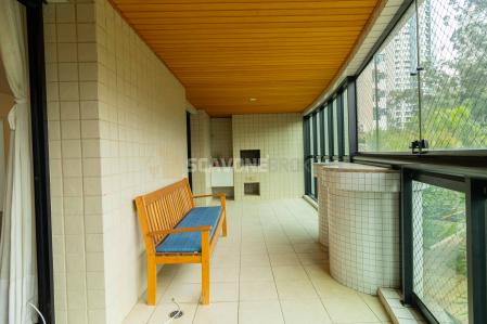 Apartamento para locação com 214m² e 4 suítes no Villaggio Panamby - São Paulo SP
