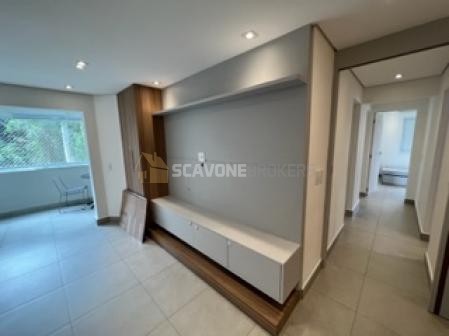 Apartamento para locação mobiliada no Panamby com 92m², 3 dormitórios e duas vagas cobertas - São Paulo SP