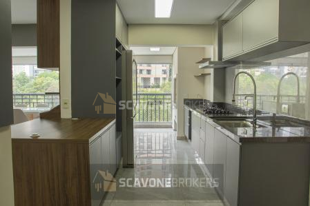Apartamento para venda no Condomínio Reservé com 140m², 3 suítes e 3 vagas de garagem totalmente mobiliado