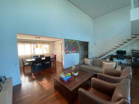Apartamento no Villaggio Panamby, para locação com 280m², 4 suítes, em andar alto - SP