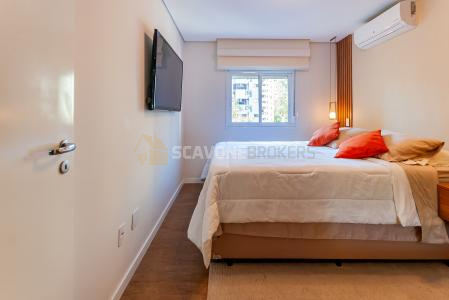 Apartamento para locação no Panamby com 120m² e 3 dormitórios em andar alto - São Paulo SP