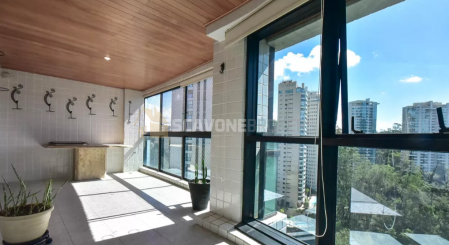 Apartamento para locação no Villaggio Panamby, 152m², 4 dormitórios, linda vista - São Paulo SP